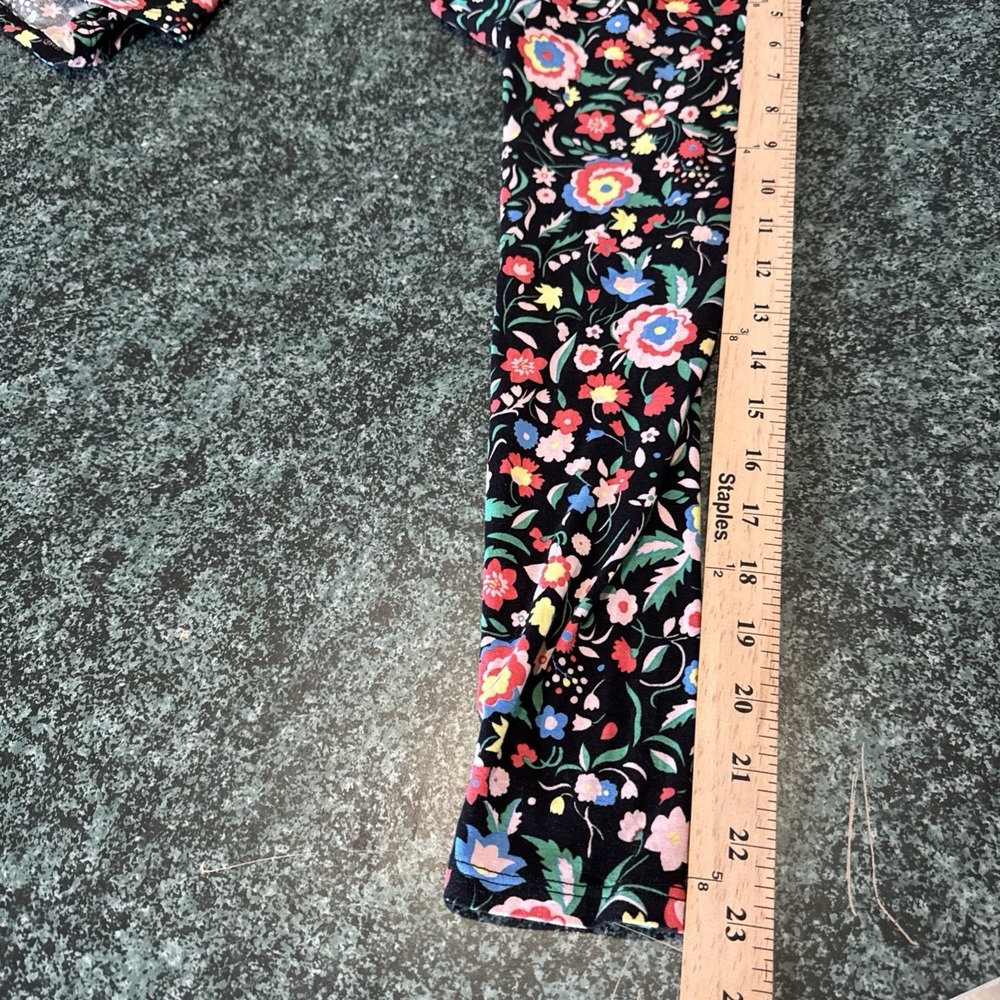 Boden‎ Women's US 10 Floral Crossover L/S Garden Boho Shirt Stretchy Comfort - Picture 10 of 11